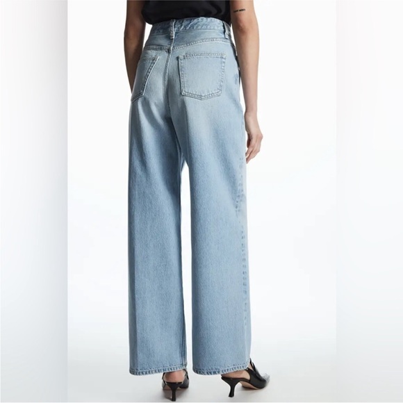 Anthropologie COS Tide High Rise Wide Leg Jeans - Picture 4 of 8